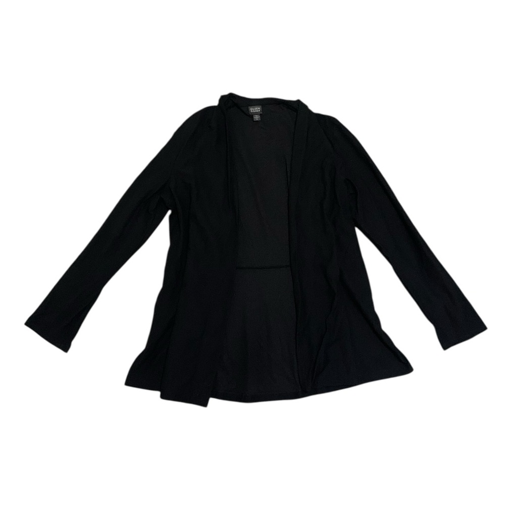 Eileen Fisher open front cardigan size M